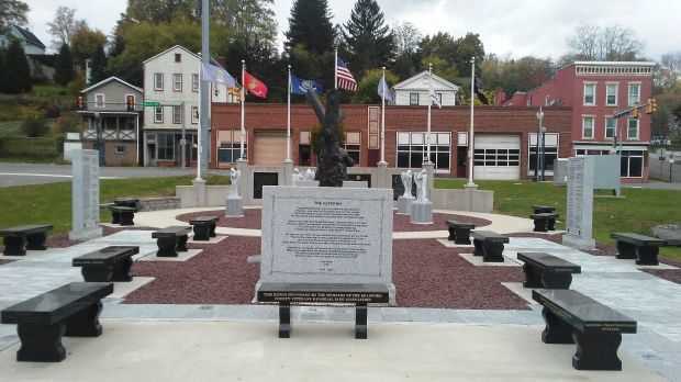 BRADFORD COUNTY ROLL OF HONORED DEAD MEMORIAL SIDE A