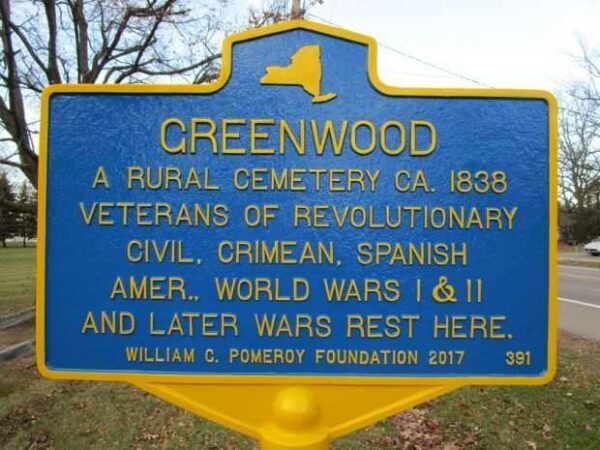 GREENWOOD MEMORIAL MARKER