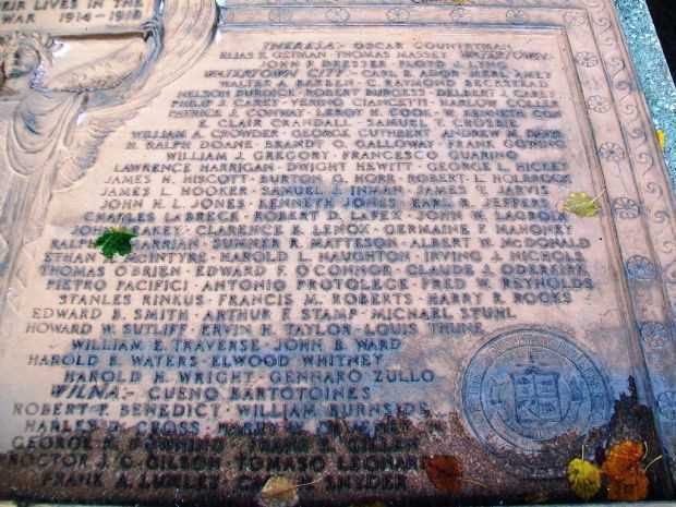 JEFFERSON COUNTY WORLD WAR MEMORIAL RIGHT SIDE