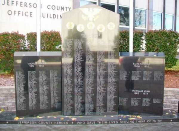 JEFFERSON COUNTY WAR VETERANS MEMORIAL