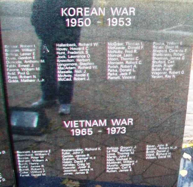 JEFFERSON COUNTY WAR VETERANS MEMORIAL PANEL D