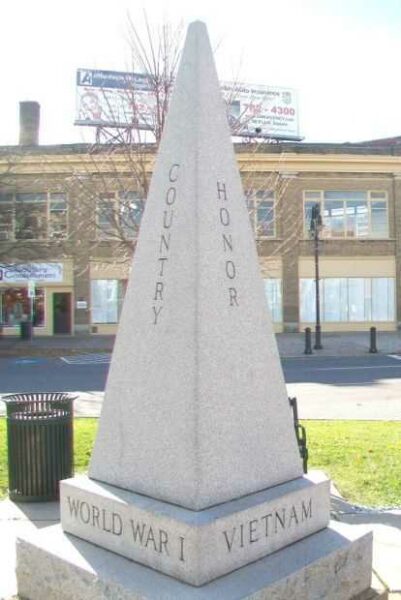 WATERTOWN WAR VETERANS MEMORIAL SIDE B