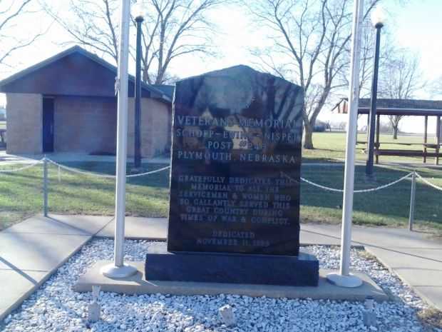 VETERANS MEMORIAL POST #243 WAR MEMORIAL