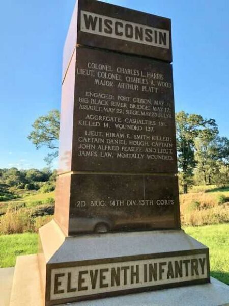 WISCONSIN ELEVENTH INFANTRY WAR MEMORIAL