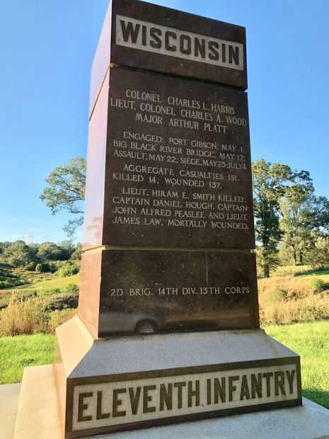 WISCONSIN ELEVENTH INFANTRY WAR MEMORIAL
