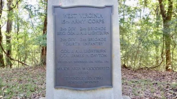 WEST VIRGINIA 15TH ARMY CORPS WAR MEMORIAL