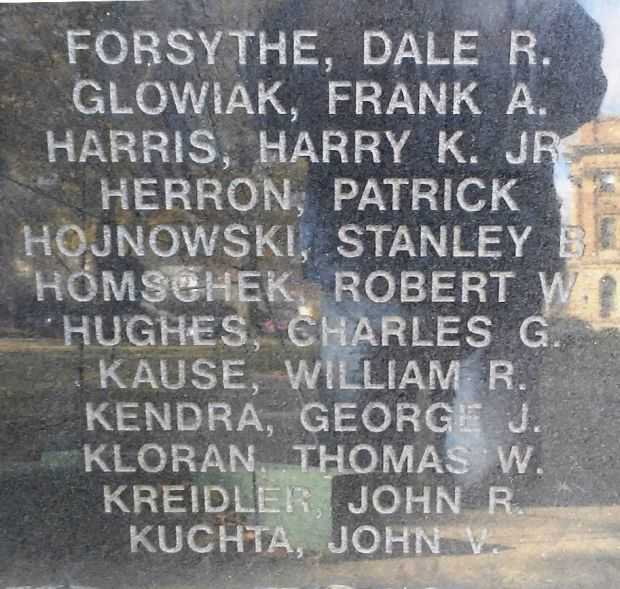 LUZERNE COUNTY VIETNAM VETERANS MEMORIAL PANEL D
