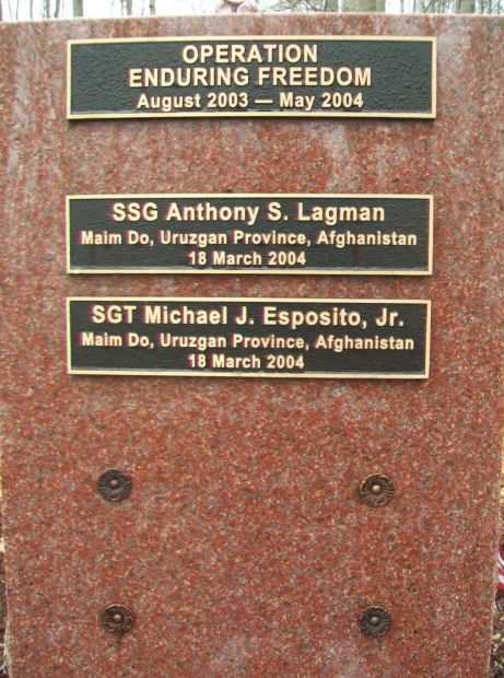 2D BATTALION, 22D INFANTRY REGIMENT MEMORIAL STONE A