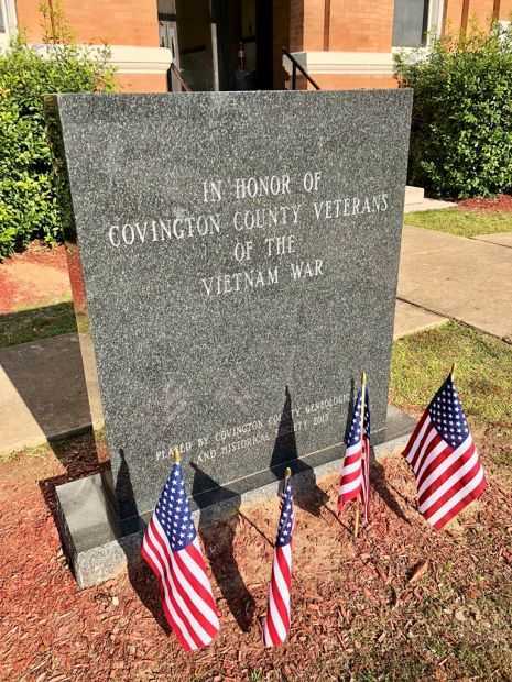 COVINGTON COUNTY VIETNAM VETERANS MEMORIAL FRONT