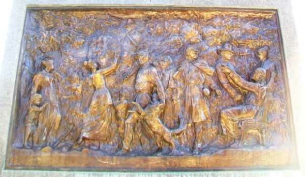 CITY OF AUGUSTA WAR FOR THE UNION MEMORIAL PLAQUE F