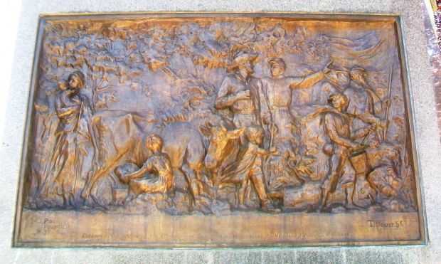 CITY OF AUGUSTA WAR FOR THE UNION MEMORIAL PLAQUE D