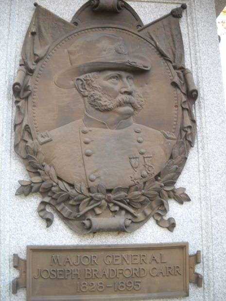 MAJOR GENERAL JOSEPH BRADFORD CARR MEMORIAL