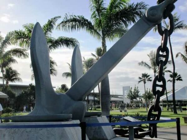 USS ARIZONA ANCHOR MEMORIAL