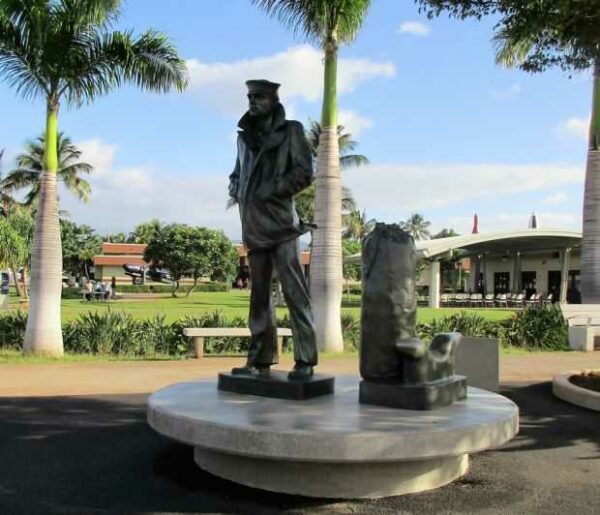 THE LONE SAILOR WAR MEMORIAL