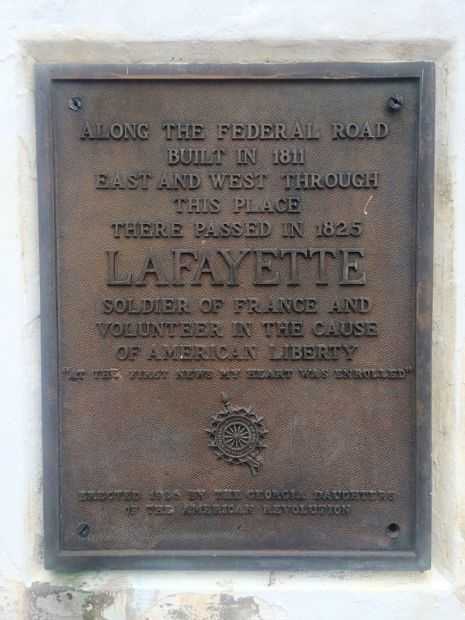 THE BATTLE OF HITCHITI WAR MEMORIAL PLAQUE C