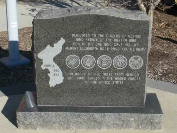 VERNON KOREAN WAR MEMORIAL
