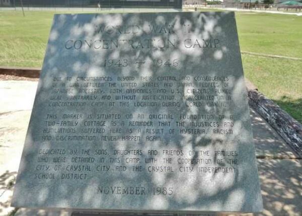 WORLD WAR II CONCENTRATION CAMP 1943-1946 MEMORIAL