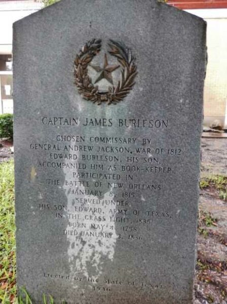 CAPTAIN JAMES BURLESON WAR MEMORIAL
