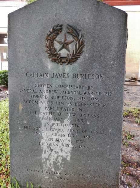 CAPTAIN JAMES BURLESON WAR MEMORIAL