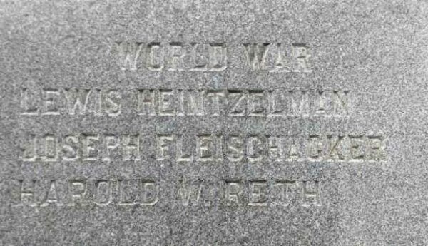 FOGELSVILLE WAR MEMORIAL STONE C