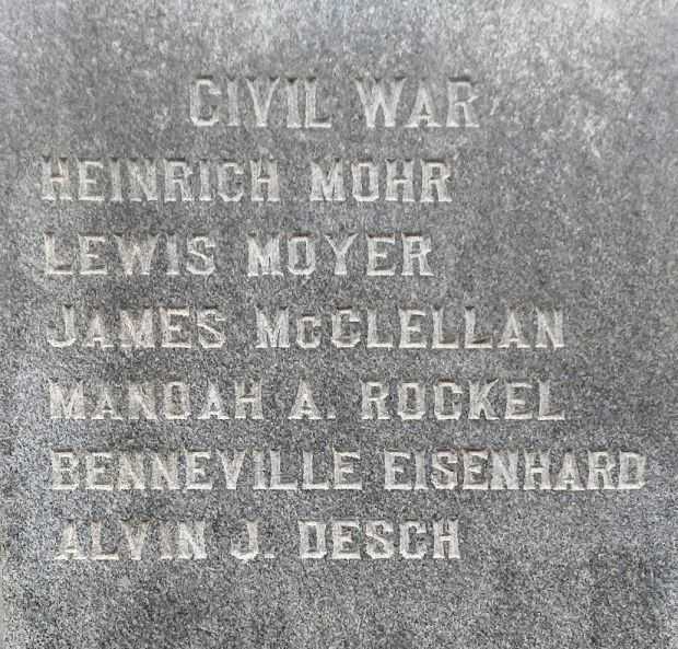 FOGELSVILLE WAR MEMORIAL STONE B