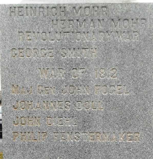 FOGELSVILLE WAR MEMORIAL STONE A