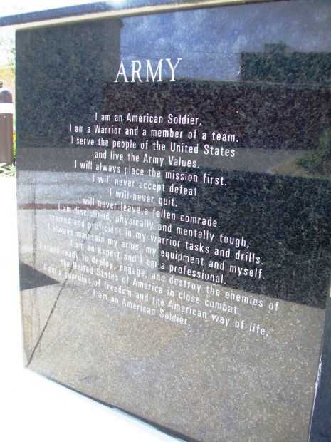 COLLINSVILLE ARMED FORCES MEMORIAL PANEL A