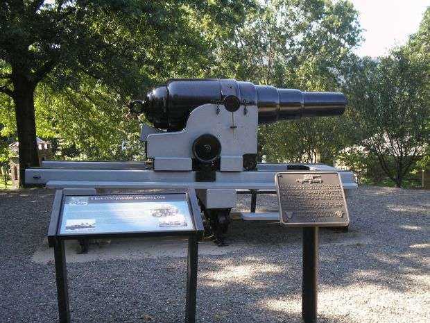 WEST POINT ARMSTRONG GUN WAR MEMORIAL CANNON