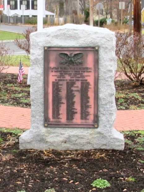 TAPPAN WORLD WAR II MEMORIAL
