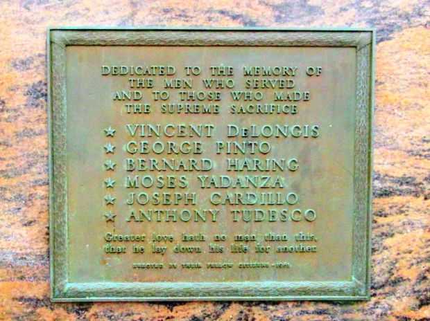 SPARKILL WAR VETERANS MEMORIAL PLAQUE