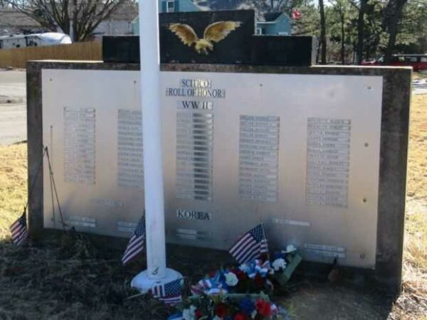 SCITICO ROLL OF HONOR WAR MEMORIAL