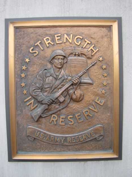 STRENGTH IN RESERVE MEMORIAL PLAQUE