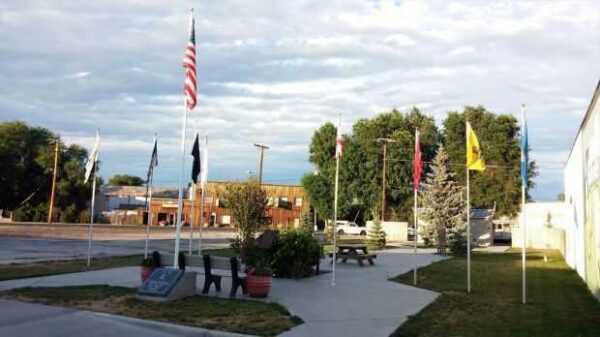 TULELAKE FREEDOM IS NOT FREE MEMORIAL FLAGPOLE