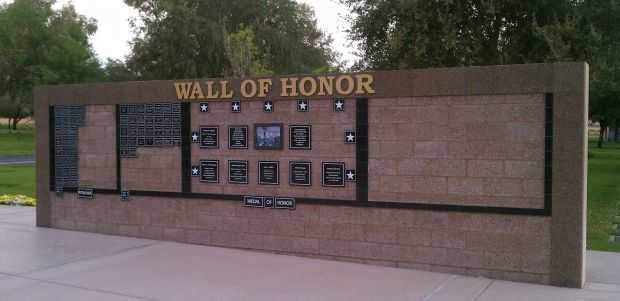 LAWRENCE OGLE MEMORIAL WALL SECTION B