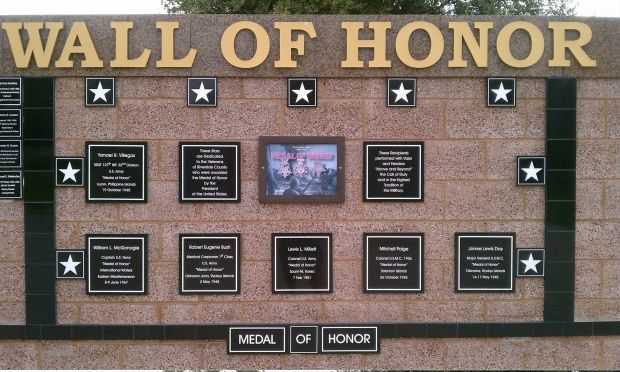 LAWRENCE OGLE MEMORIAL WALL SECTION A