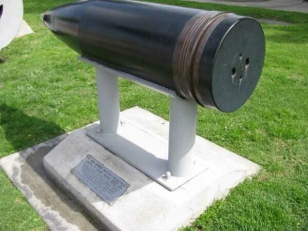 16 INCH ARMOR PIERCING PROJECTILE MEMORIAL