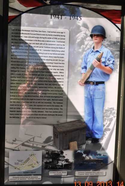 HUNTSVILLE WORLD WAR II MEMORIAL PANEL F