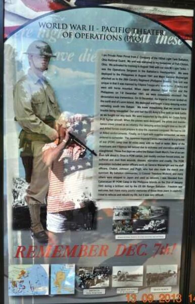 HUNTSVILLE WORLD WAR II MEMORIAL PANEL E