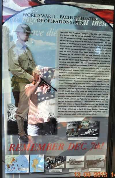 HUNTSVILLE WORLD WAR II MEMORIAL PANEL E