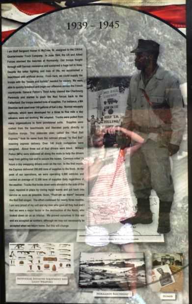 HUNTSVILLE WORLD WAR II MEMORIAL PANEL D