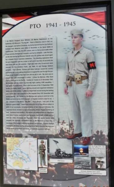 HUNTSVILLE WORLD WAR II MEMORIAL PANEL B