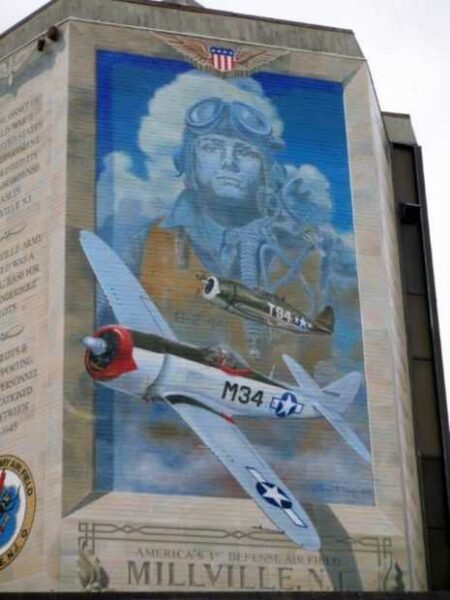 MILLVILLE “THE WALL OF REMEMBRANCE” MEMORIAL MURAL FRONT