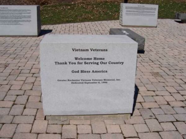 GREATER ROCHESTER VIETNAM VETERANS MEMORIAL STONE M
