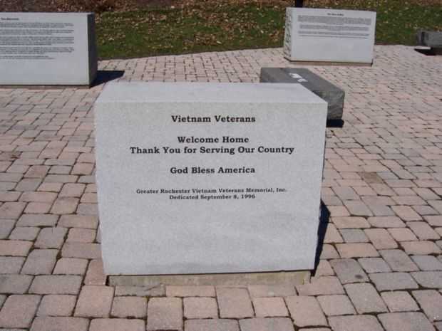GREATER ROCHESTER VIETNAM VETERANS MEMORIAL STONE M