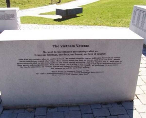 GREATER ROCHESTER VIETNAM VETERANS MEMORIAL STONE J