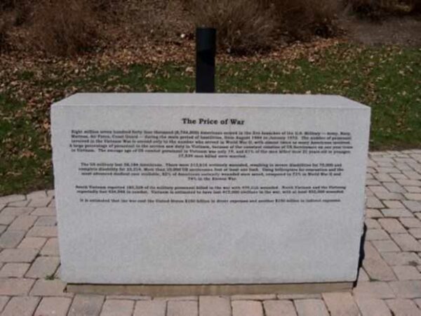 GREATER ROCHESTER VIETNAM VETERANS MEMORIAL STONE G