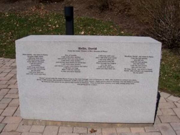 GREATER ROCHESTER VIETNAM VETERANS MEMORIAL STONE F