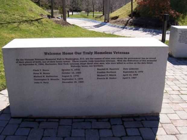 GREATER ROCHESTER VIETNAM VETERANS MEMORIAL STONE D