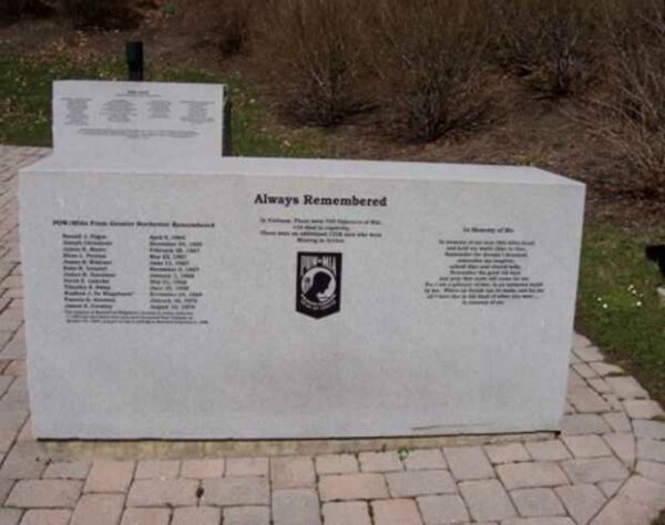 GREATER ROCHESTER VIETNAM VETERANS MEMORIAL STONE C