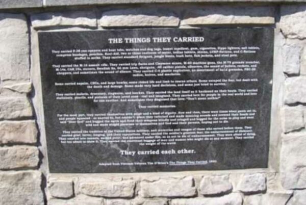 GREATER ROCHESTER VIETNAM VETERANS MEMORIAL PLAQUE